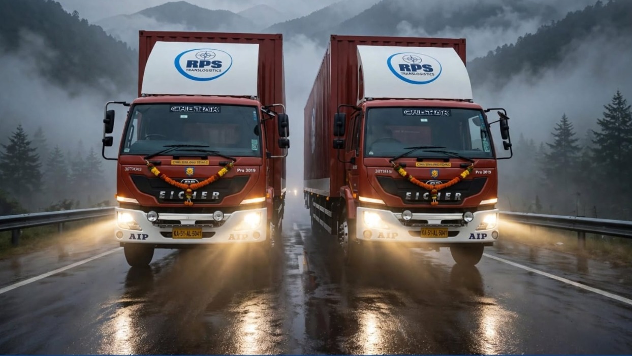RPS Translogistics Eicher fleet truck