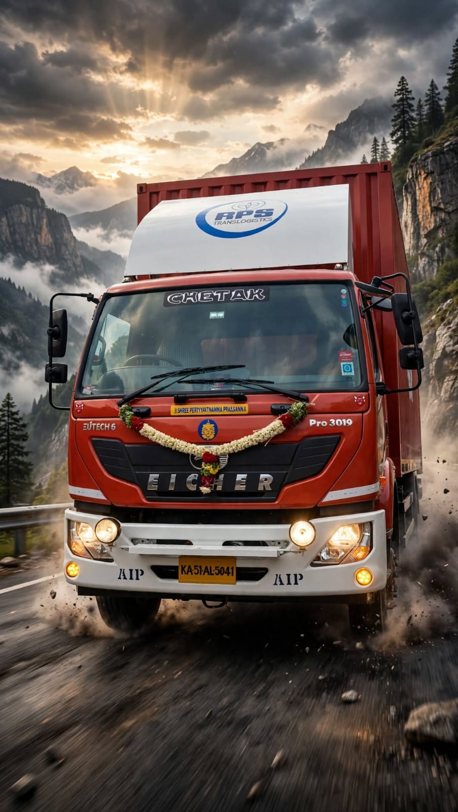 RPS Translogistics Eicher truck